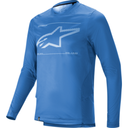 Drop 6.0 Jersey - Long-Sleeve - Blue - 2XL thumbnail-1