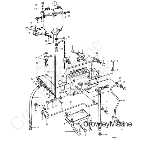 Bracket(V2) - Volvo Penta (845319)