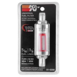 K&N 5/16in x 3/8in Universal Replacement In-Line Fuel Filter thumbnail-2