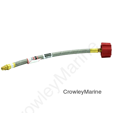 HIGH FLOW RED NUT STAINLESS STEEL PGTL 15" PKG (RV0000517)