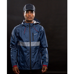 Fusion Rain Jacket - Navy - Medium thumbnail-1