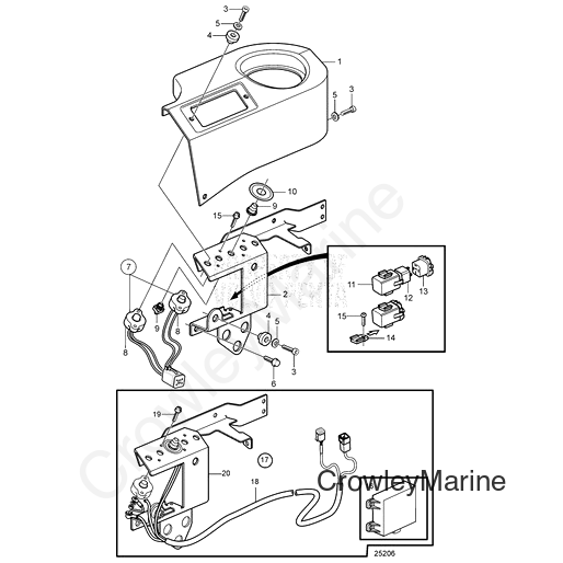 Safety Switch(V2) - Volvo Penta (3817092)