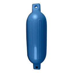 Seachoice Twin Eye Ribbed Boat Fender, Blue, 3/4 in. Eye, Ideal for 20-25 Ft. Boats thumbnail-7