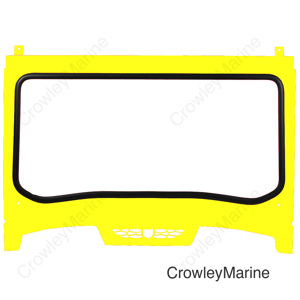 ASYLUM FRONT WINDSHIELD W/PCKT LIME SQUEEZE