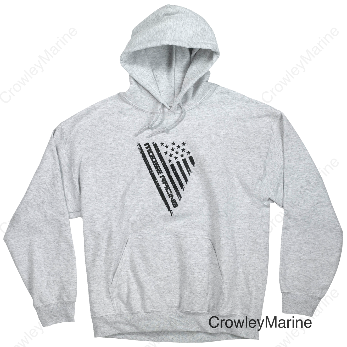 HOODY SALUTE ASH 2X