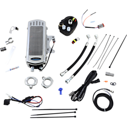 Oil Cooler Kit - Chrome - Touring/Trike