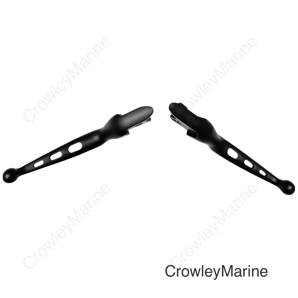 TRI-HOLE LEVER SET BLACK FLH/FLT 14-16
