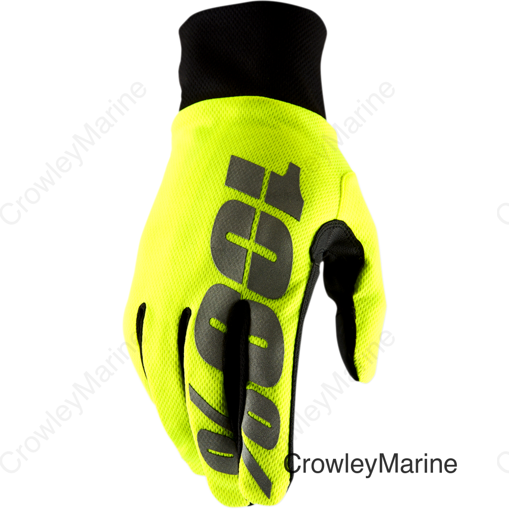 Hydromatic Waterproof Gloves - Fluo Yellow - XL