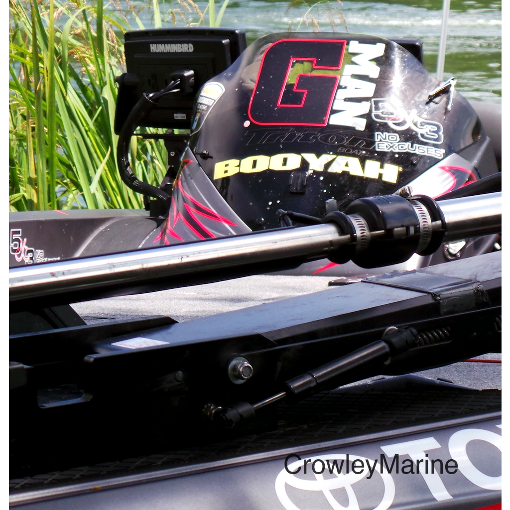 For MotorGuide Motors, Black