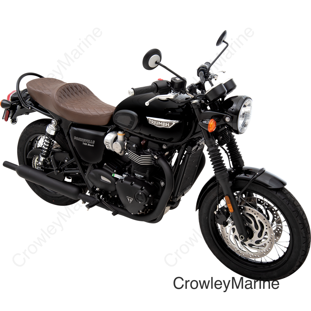 SEAT LOW TR DDIA BRN/VNYL