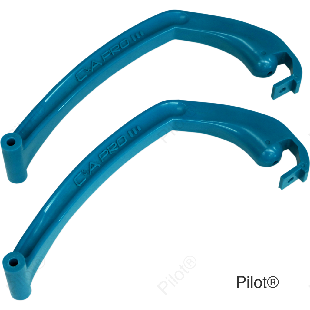 Replacement Ski Handles - Teal - Pair