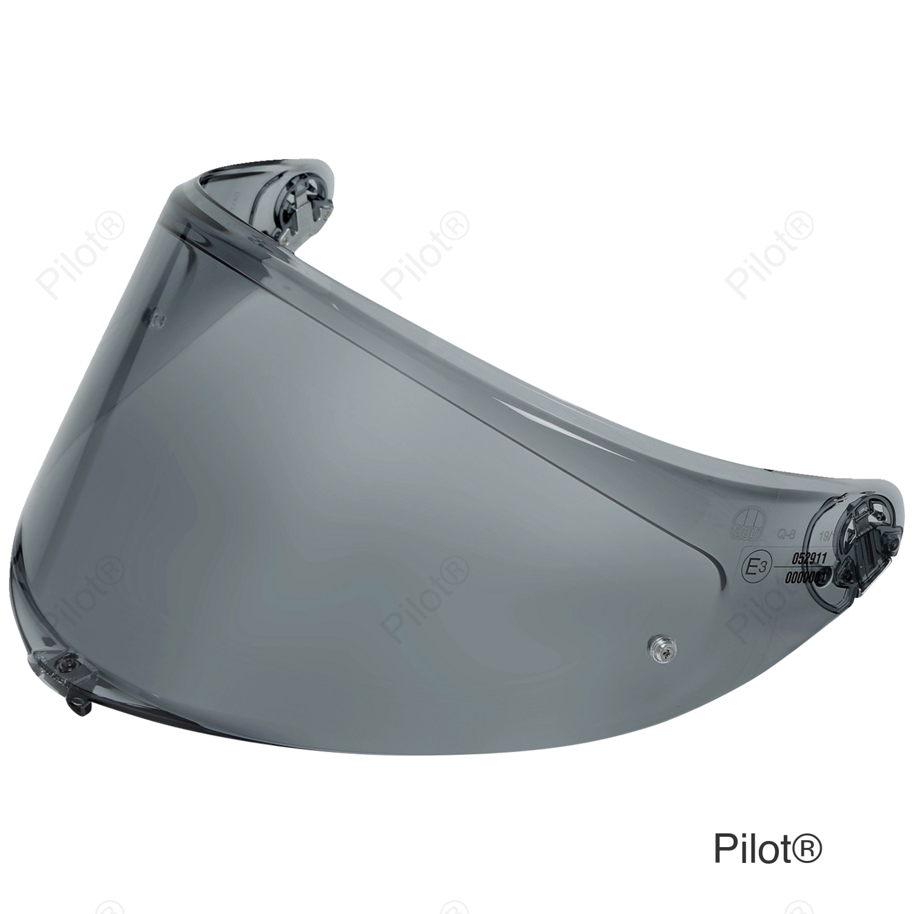 Tourmodular Shield - Pinlock® 120 MaxVision™ Prepared - 22.06 - XS-L - Light Smoke