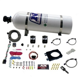 Nitrous Express Dodge Hemi Nitrous Plate Kit (50-400HP) w/15lb Bottle thumbnail-0