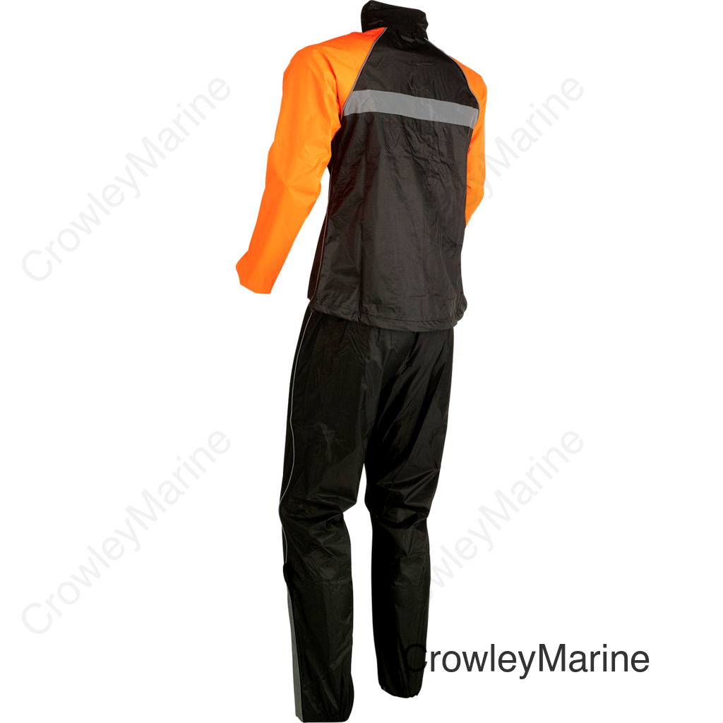RAINSUIT WMN Z1R BK/OR LG