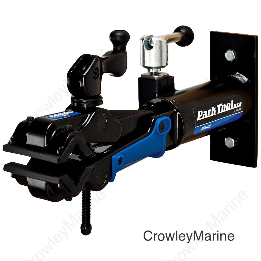 Park Tool PRS-4W-1 Deluxe Wall Mount Repair Stand and 100-3C Clamp: Single