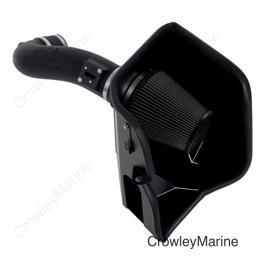 K&N 2019+ Chevrolet Silverado 1500 V8 6.2L Performance Air Intake System