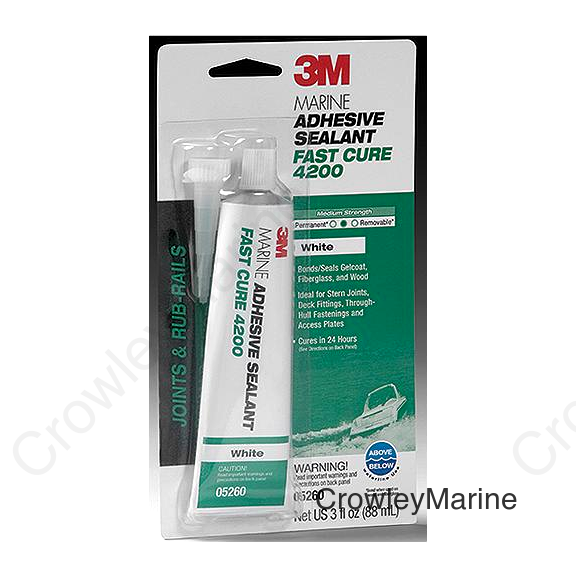 FAST CURE 4200 SEALANT WHT 3oz