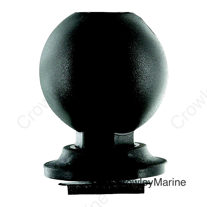 Scotty 0168 Ball With Track Adapter, 1.5"