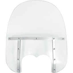 Fats Windshield - 19" - Clear - FXDF
