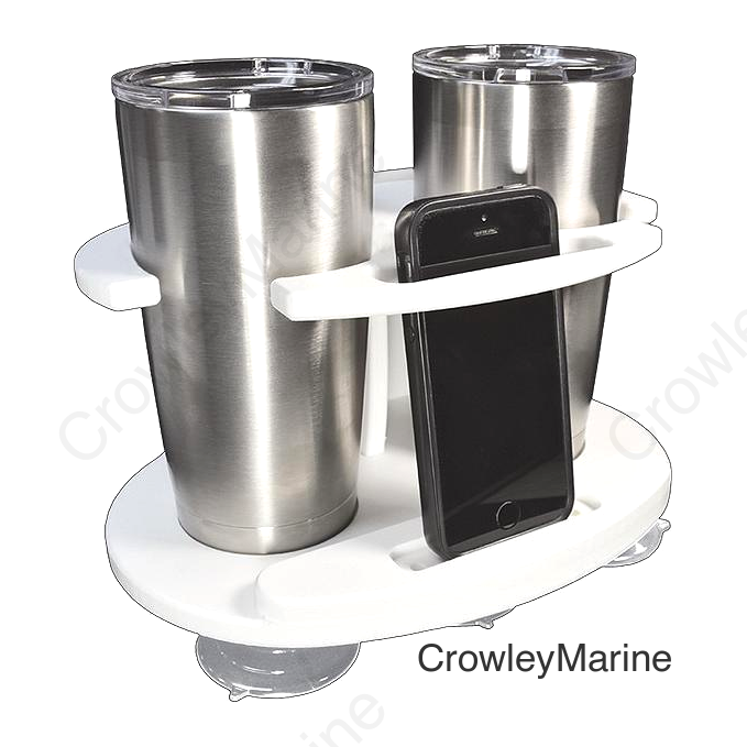 TACO Metals P01-2020W Poly Double Tumbler Holder