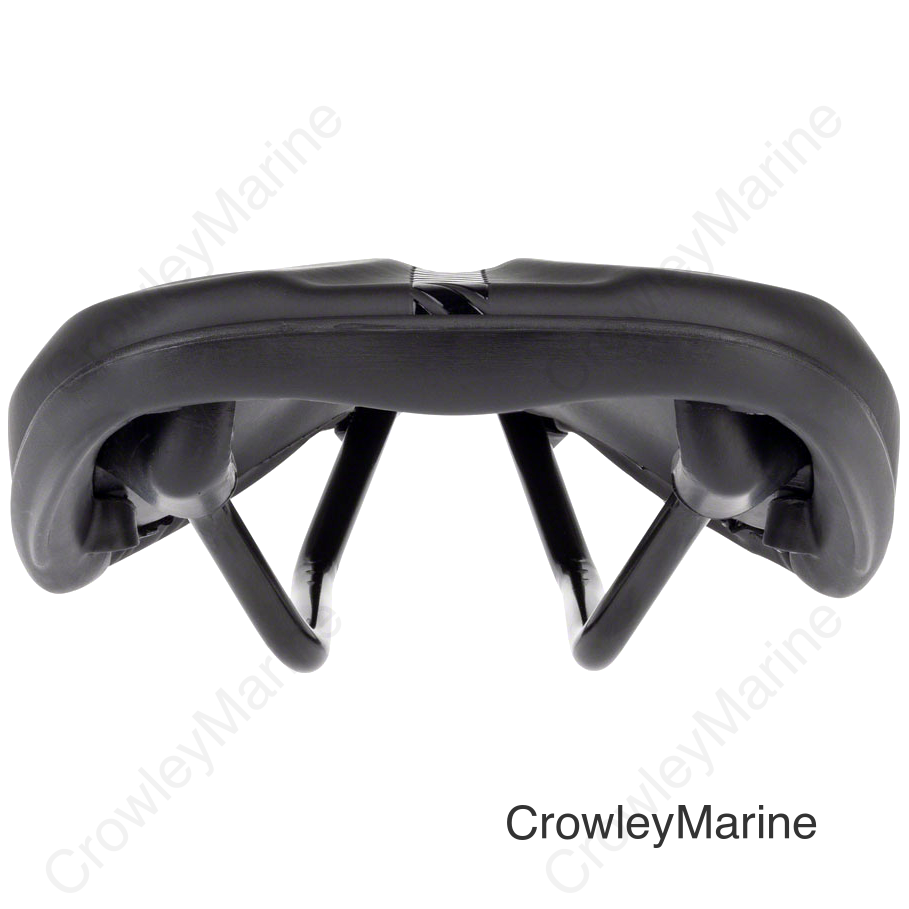 MSW Youth Saddle - Memory Foam Steel Black