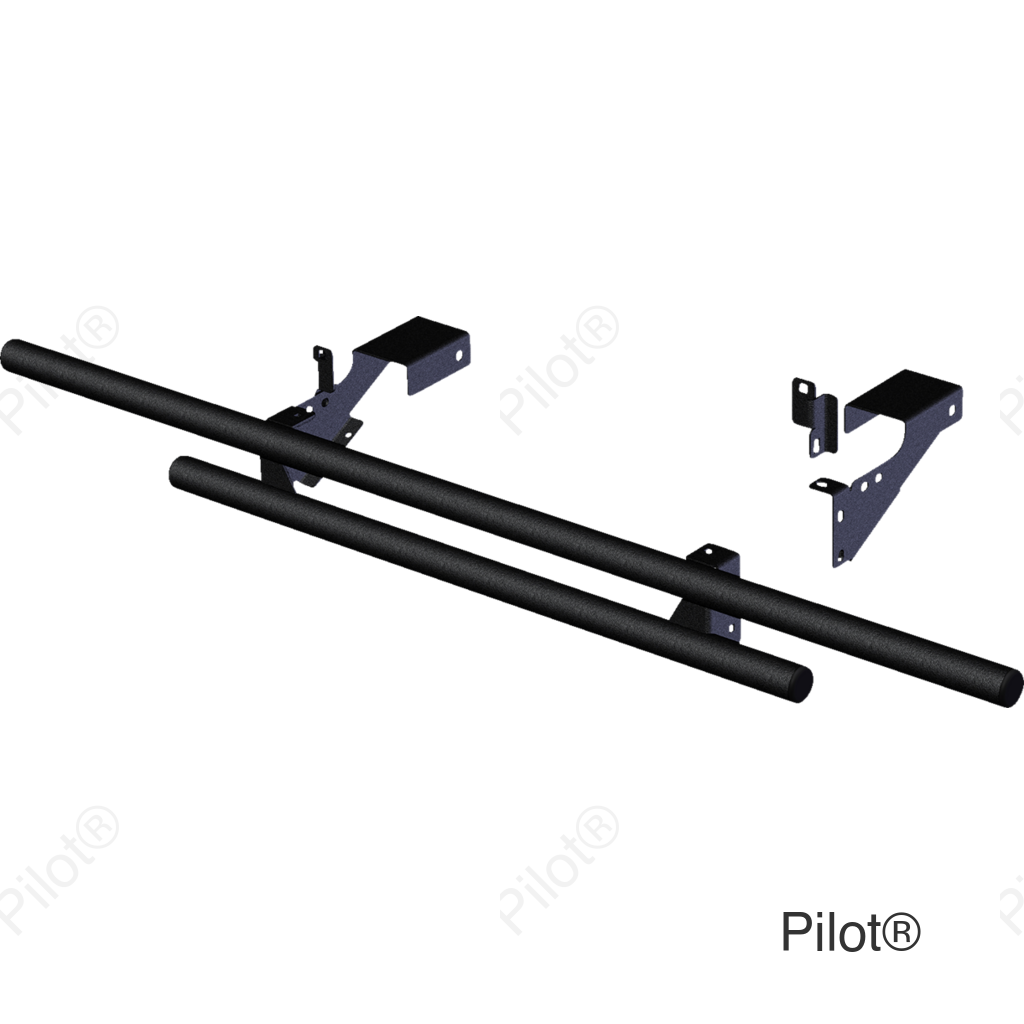 Rear Bumper - Black - Polaris Ranger