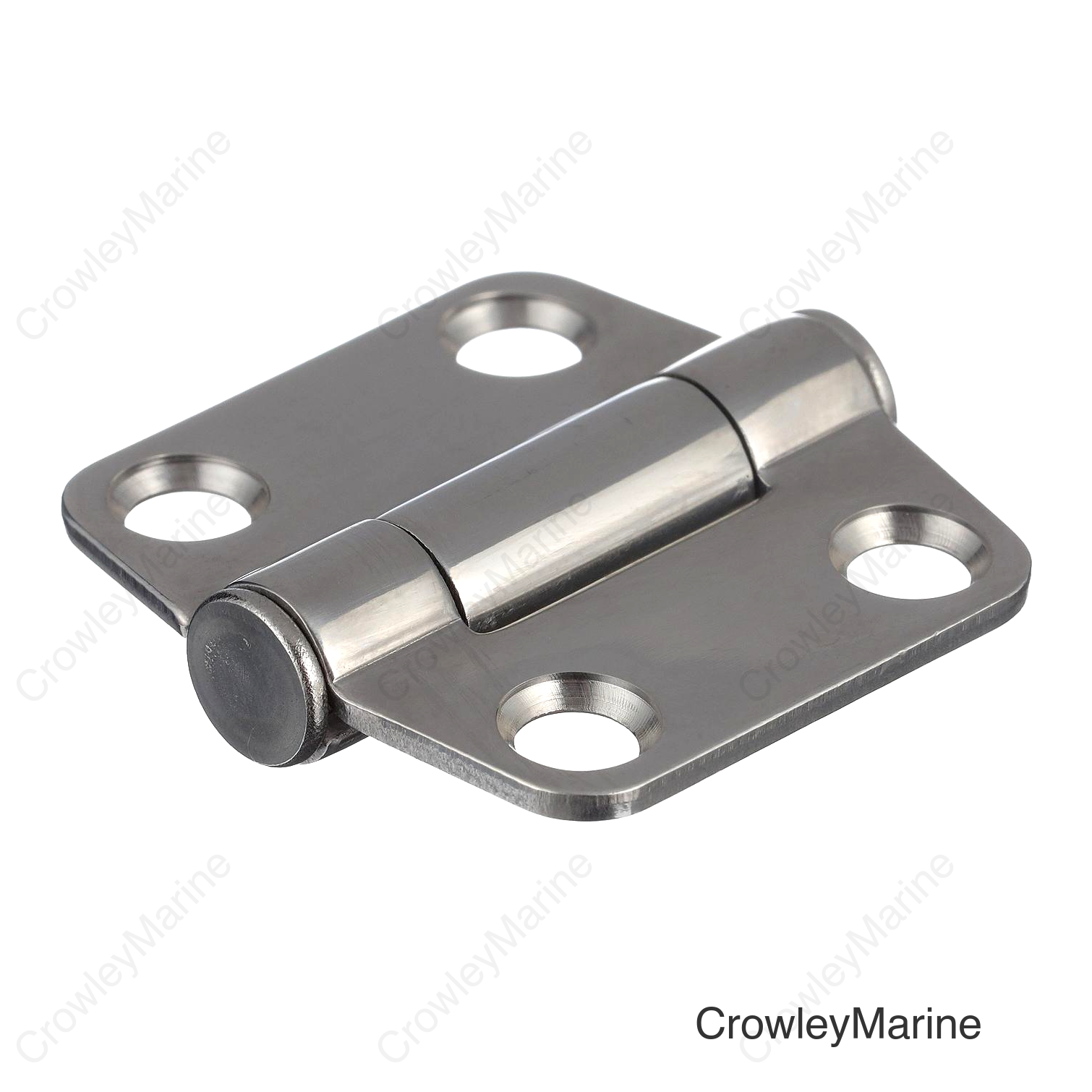 Seachoice Center-Barrell Friction Hinge, 316 Stainless Steel, 1-1/2 in. X 1-9/16 in., 1 Pair