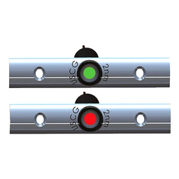 Taco F386810B 4" Rub Rail Mounted LED Navigation Light Set thumbnail-0