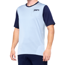 Ridecamp Jersey - Short-Sleeve - Blue/Navy - Medium thumbnail-1