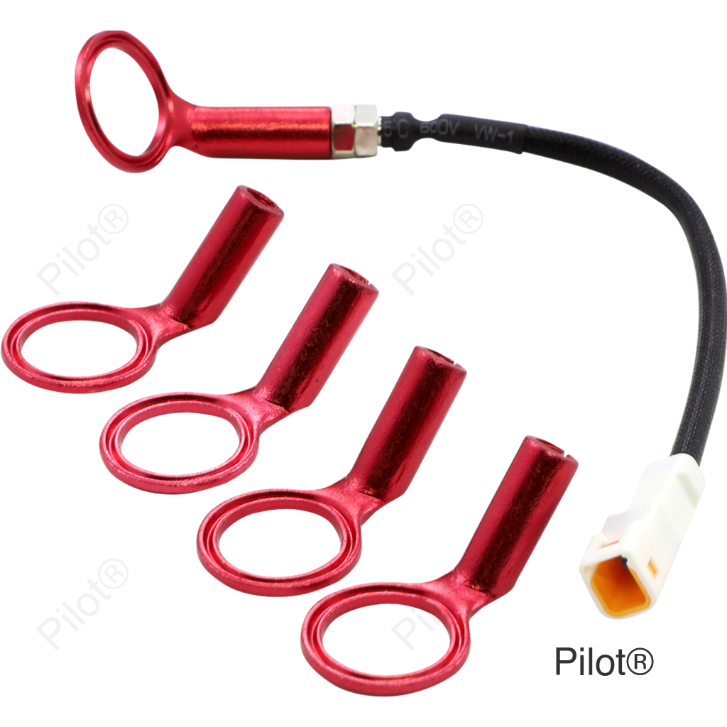 Cylinder Head Temperature Sensor with Waterproof JST Connector - 14 mm