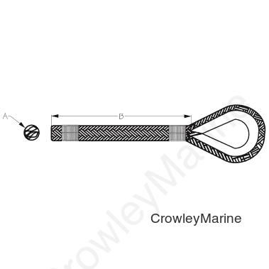 2 BRAID Nylon Anchor LN 1/2X200' (302112200G/W-1)