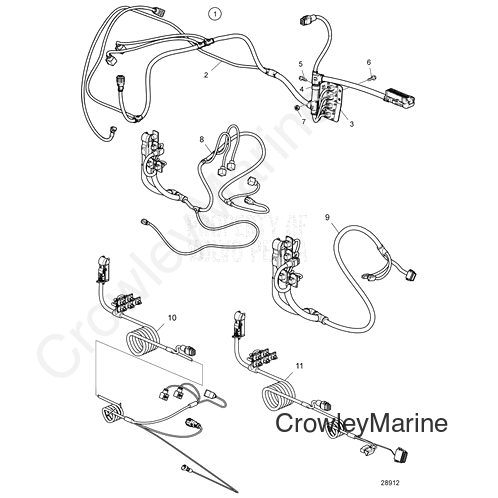 Wiring Harness (V2) - Volvo Penta (22191290)
