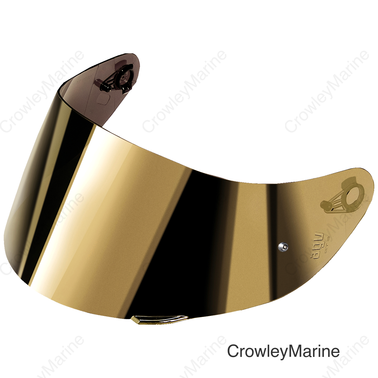 StreetModular Shield - 22.06 - Pinlock® 70 MaxVision™ Prepared - Iridium Gold