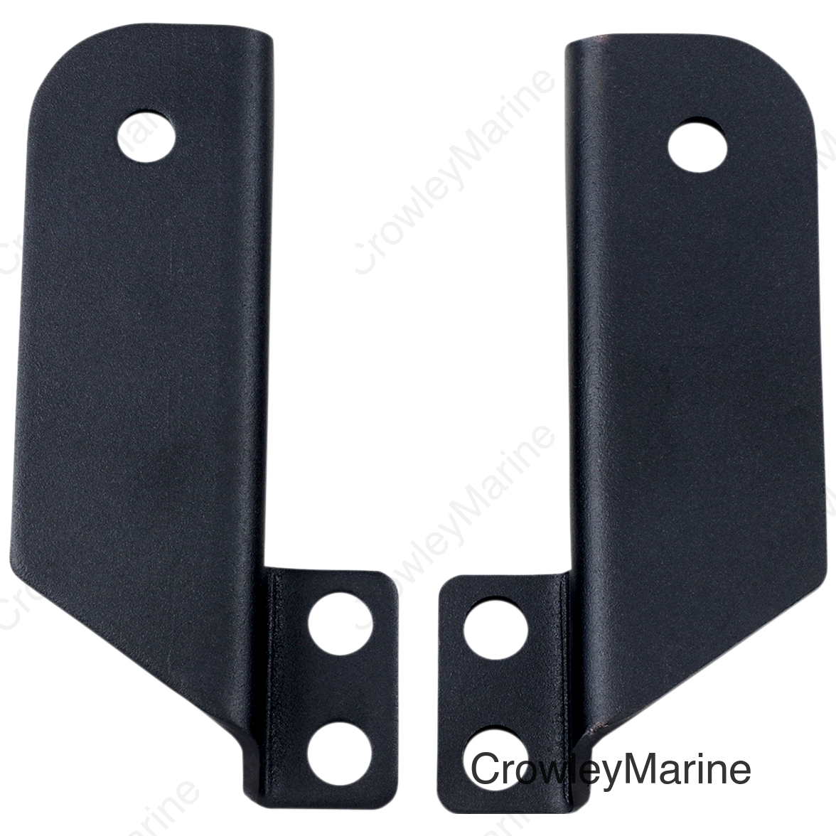 Mirror Mounts - Pursuit/Side View - Black - Pair
