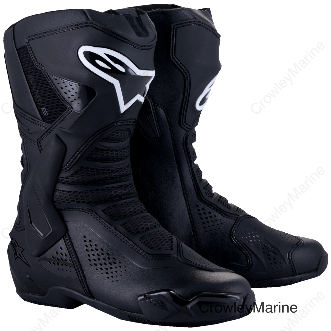 SMX-6 V3 Vented Boots - Black - US 12.5/EU 48