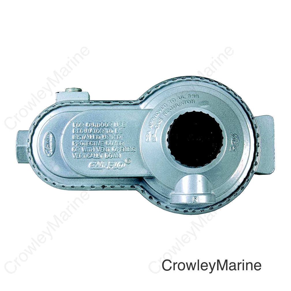 JR Products Low Pressure 2-Stage 195,000 BTU/HR LP RV Gas Regulator