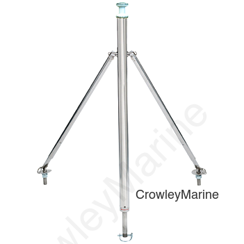 29"H, For use with 3/4" Threaded Pin Base