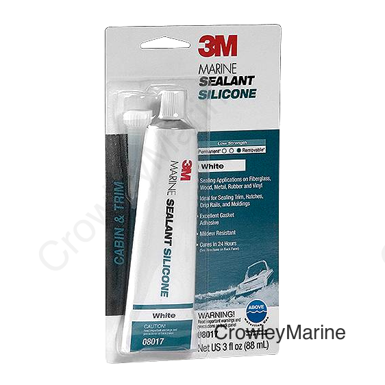 Mildew Res. Silicone-White 3 oz.