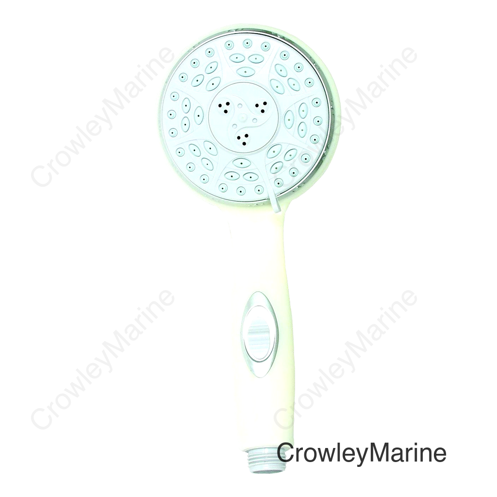 Camco 43712 Shower Head, Off-White w/On/Off Switch