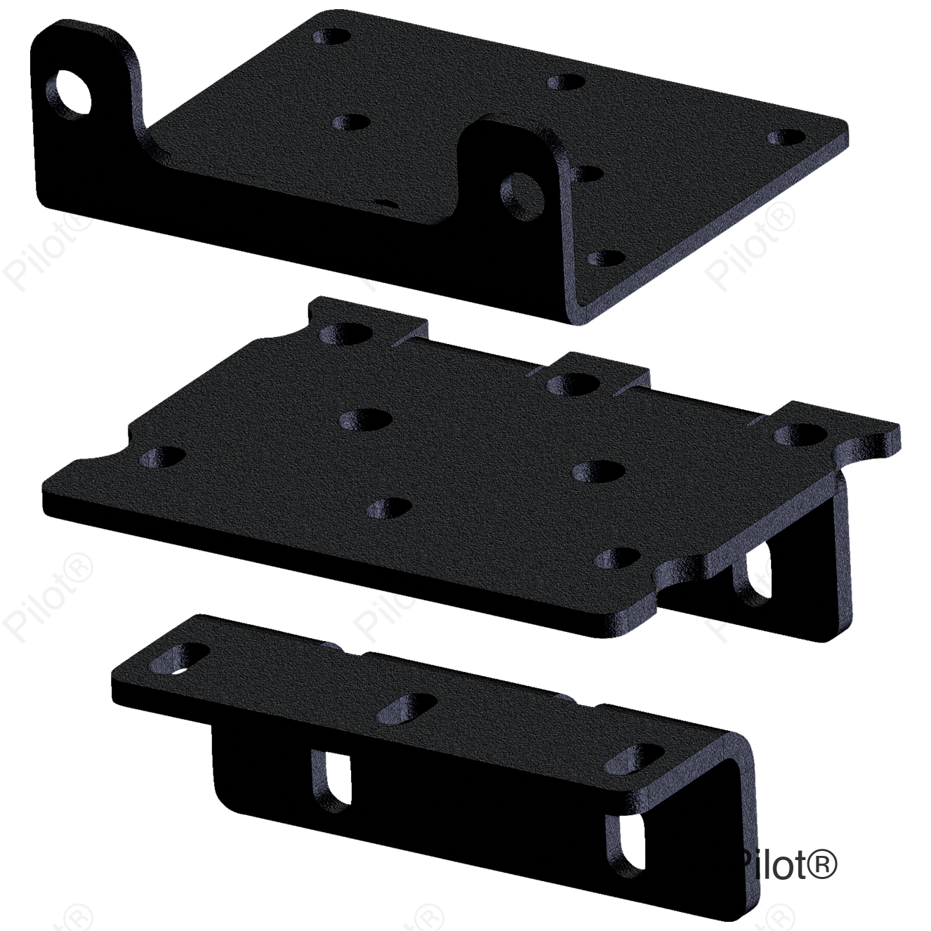 Winch Mount - Arctic Cat/Tracker