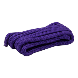 Seachoice Double-Braid Nylon Dock Line w/ Eye Splice, Pre-Shrunk, Heat Stabilized, 3/8 In. X 15 Ft., Purple thumbnail-1