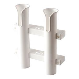 2 Pole Rod Storage Rack, White thumbnail-0