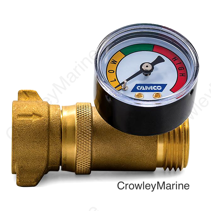 Camco Water Pressure Regulator w/Gauge