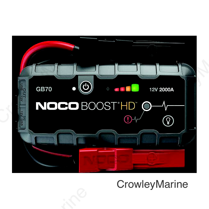 Genius GB70 Lithium Ion Jump Starter, 2000 Amps