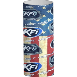 Face Mask with KFI Logos - Color thumbnail-2