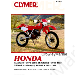 REPAIR MANUAL HON XL/XR 200-350