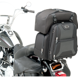 FTB3600 Sport Sissy Bar and Combo Bag - Black thumbnail-6
