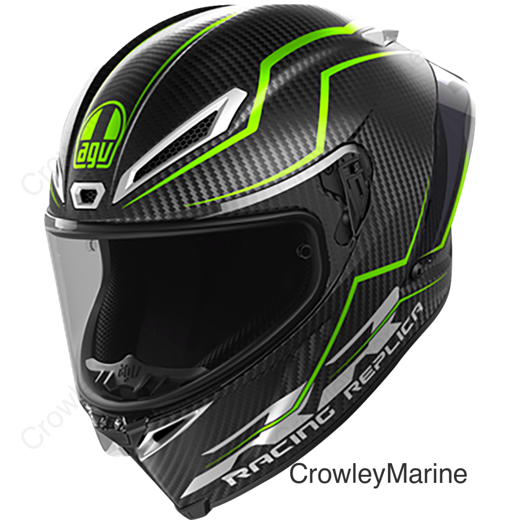 Pista GP RR Helmet - Performante - Carbon/Lime - XL