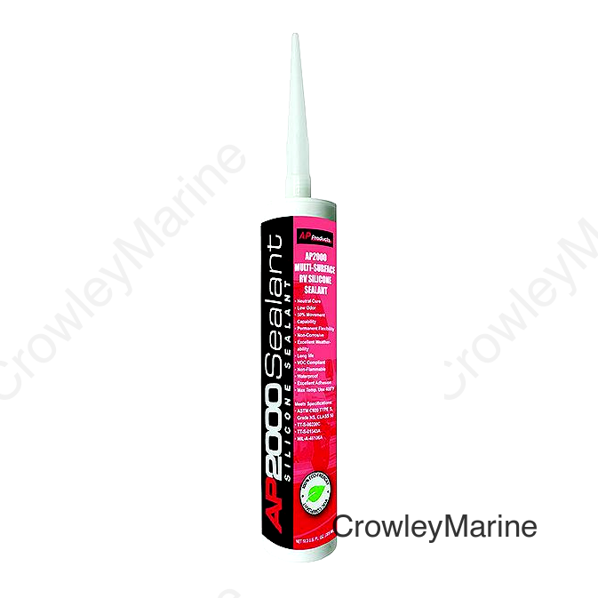 AP Products 0172002 Advanced Neutral Cure Silicone Sealant, White, 10.3oz