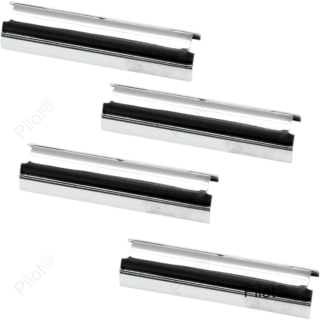 Pushrod Cover Keeper Set - Chrome - 2.800"